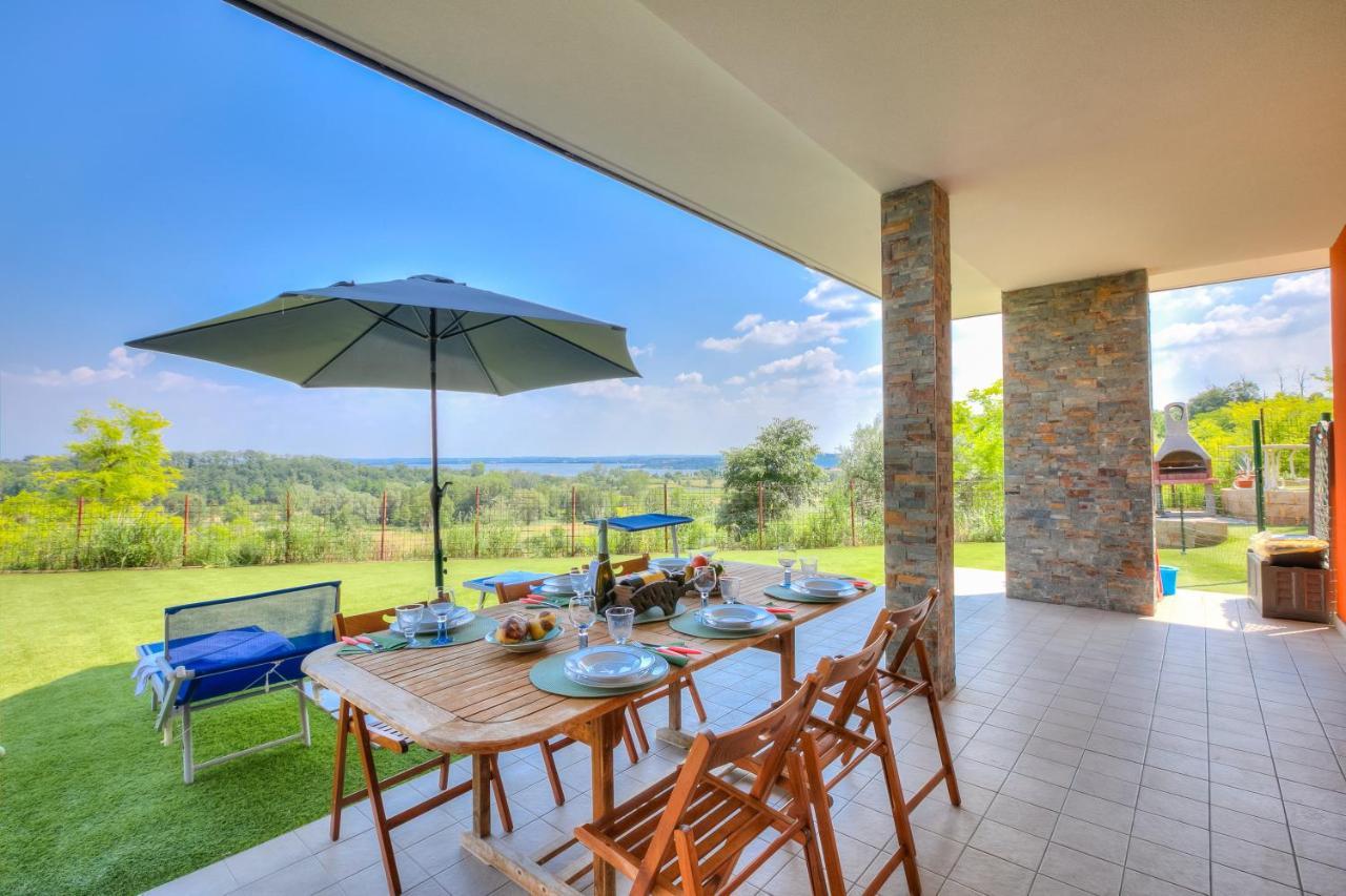 Villa Teresa Apt Lake Garda View - Happy Rentals Soiano Del Lago Exterior foto