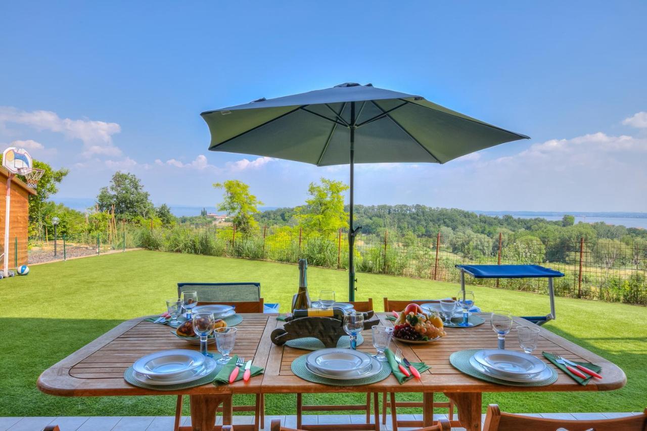 Villa Teresa Apt Lake Garda View - Happy Rentals Soiano Del Lago Exterior foto